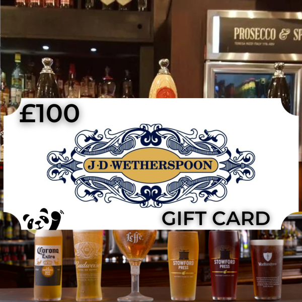£100 Wetherspoons Voucher (auto win)